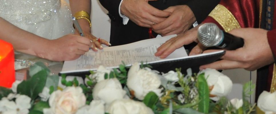 Erzincan’da  2023’de  bin 383 çift evlendi