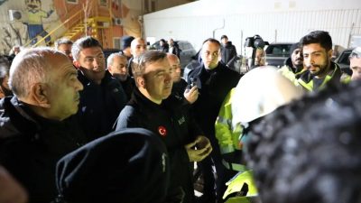 Erzincan’ın İliç ilçesinde toprak kayması sonucu meydana gelen maden ocağında