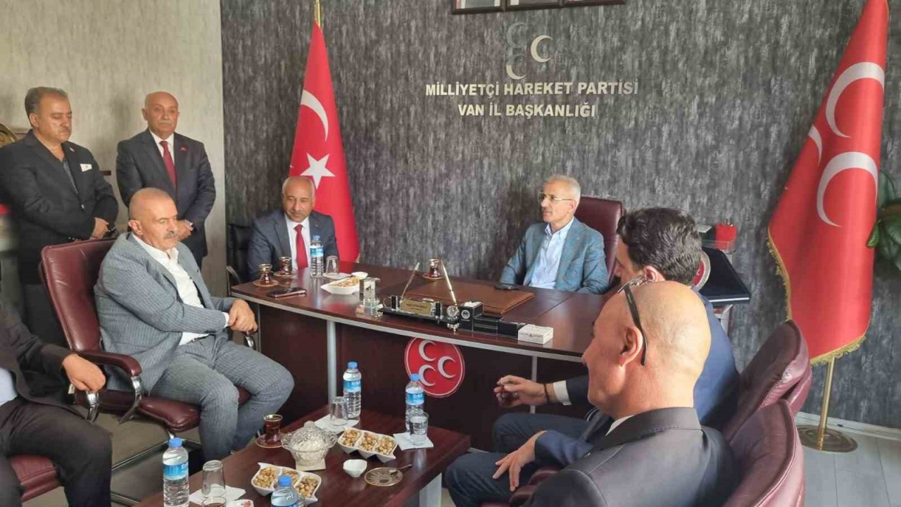 Bakan Uraloğlu’ndan MHP’ye ziyaret