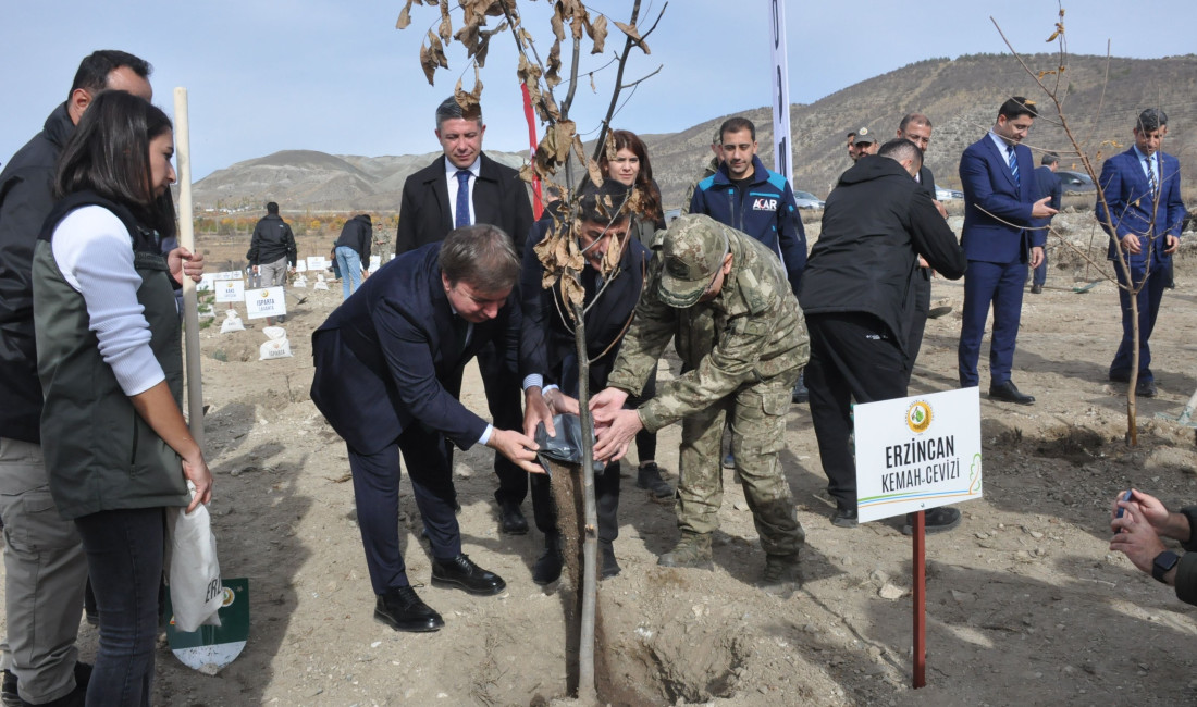 Erzincan’da Milli Ağaçlandırma Günü