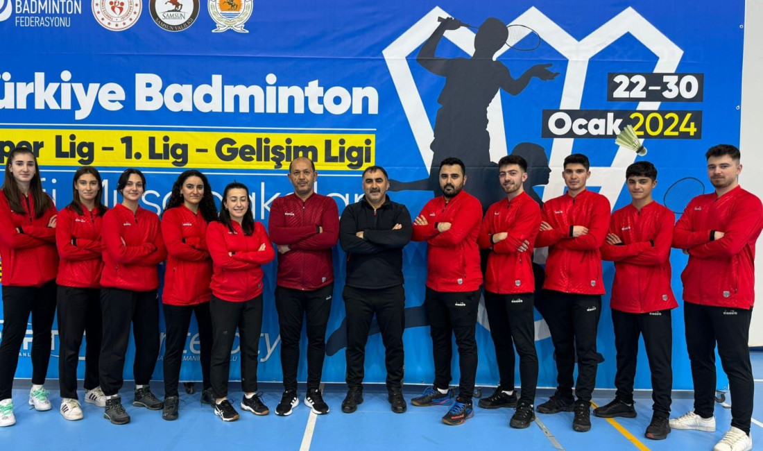 Erzincan’ın 2 kulübü Badminton