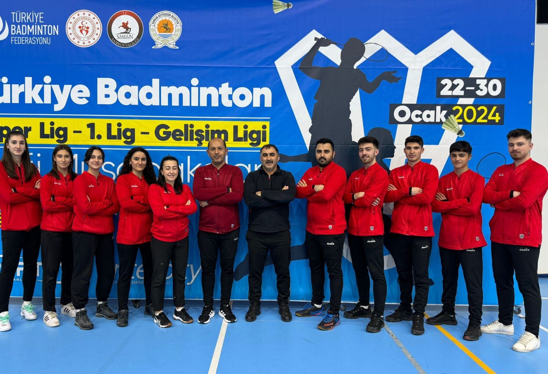 Erzincan 2.kulübüyle badminton süper ligine yükseldi