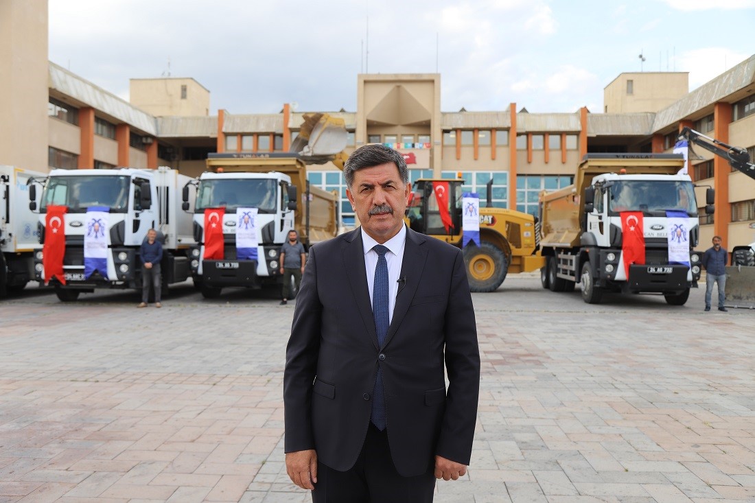 Erzincan Belediyesi araç parkını güçlendiriyor