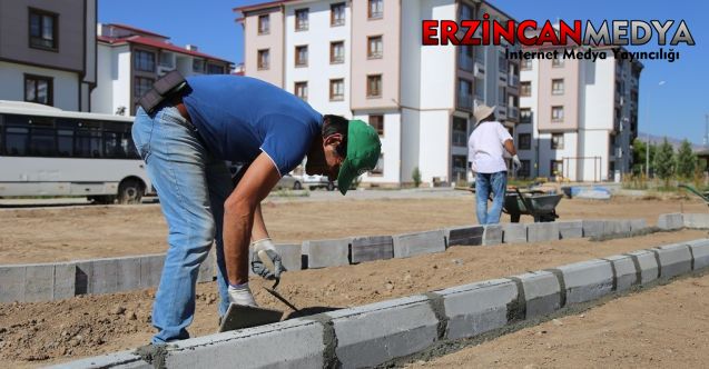 Erzincan Belediyesi’nden yeni park çalışması