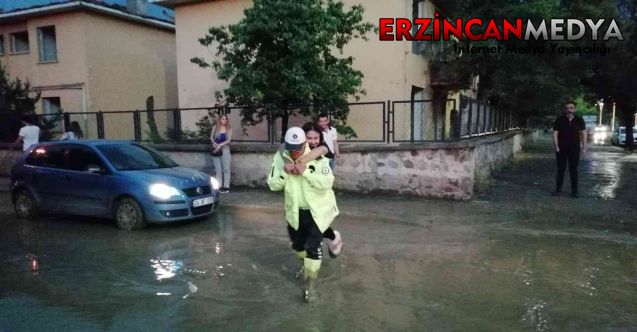 Erzincan polisinden özverili çalışma