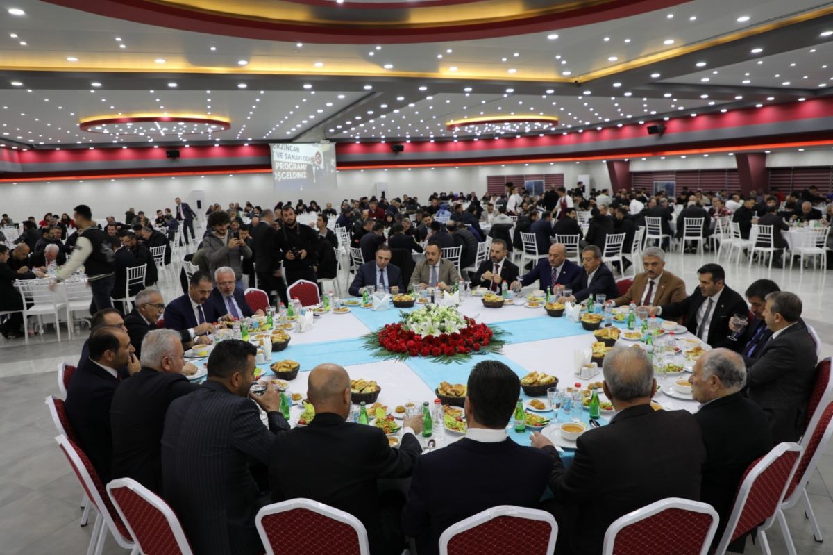 Erzincan TSO yönetimi üyeleriyle iftarda buluştu