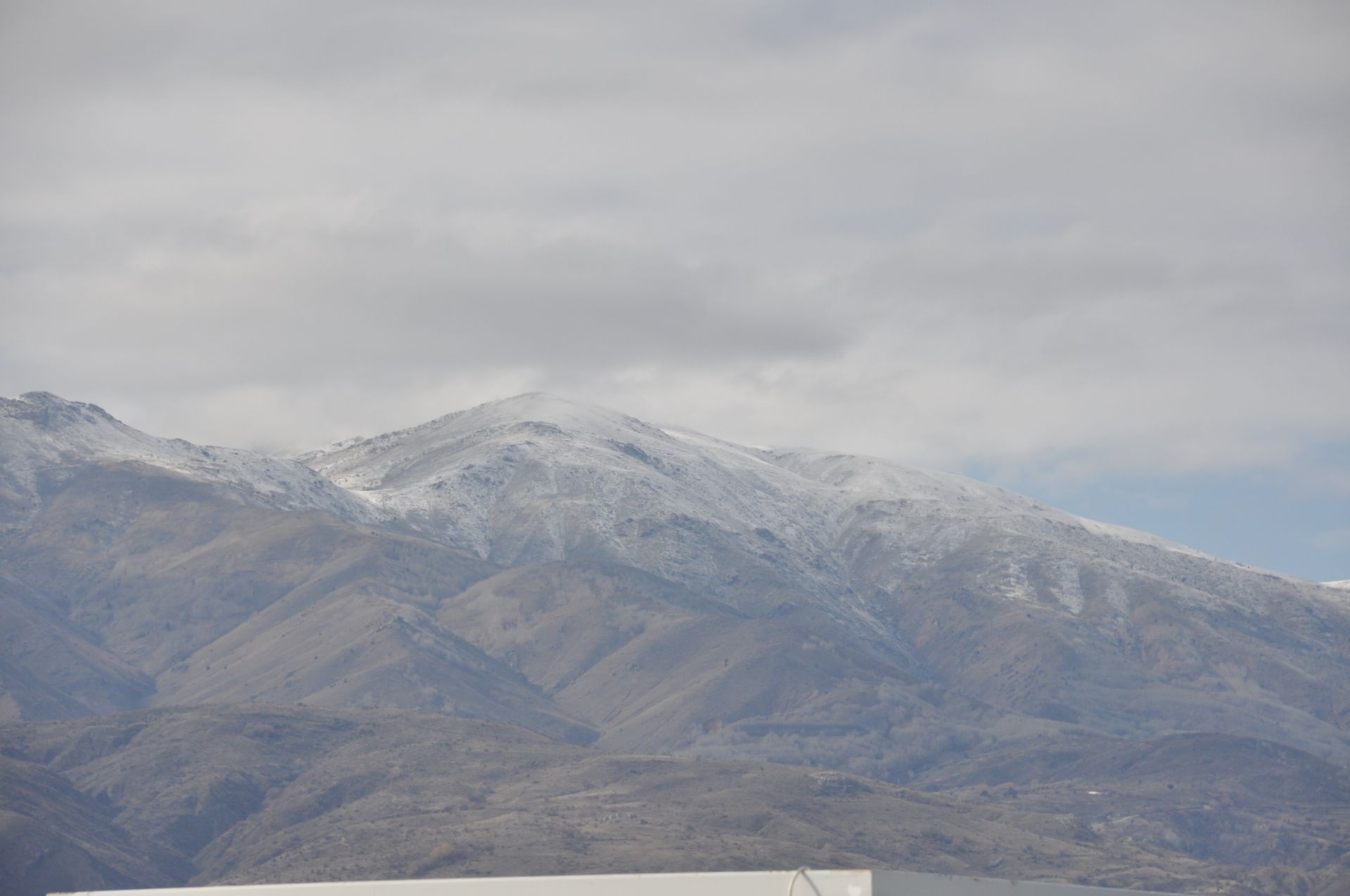 Erzincan’da dağlar  beyaza büründü