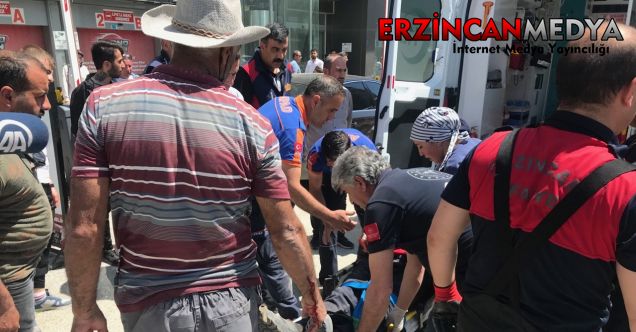 Erzincan’da göçük: 2 yaralı