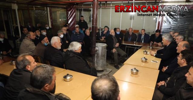 Erzincan’da “Mahalle Sohbetleri” devam ediyor