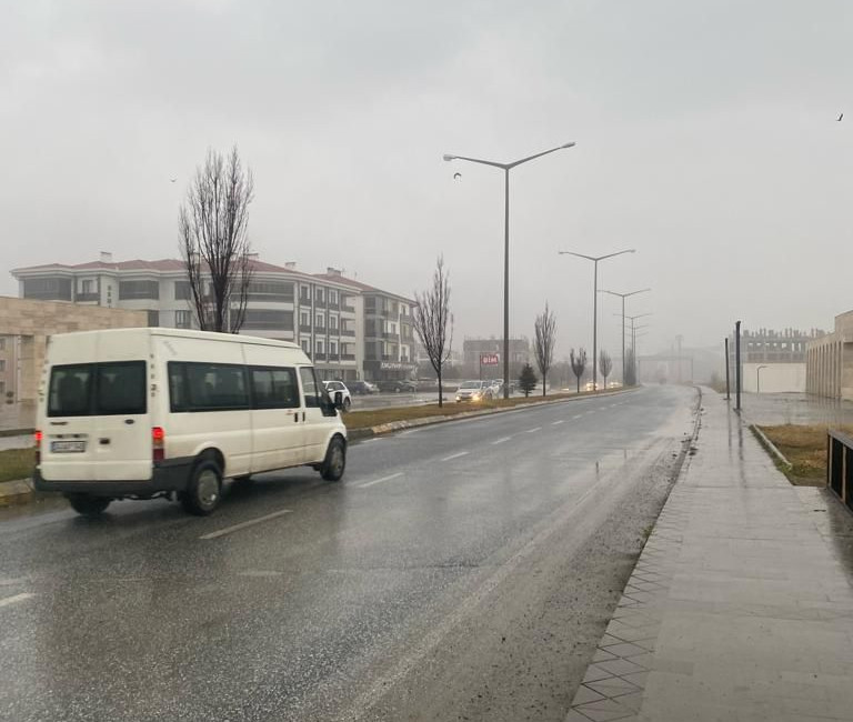 Erzincan’da sis ve soğuk