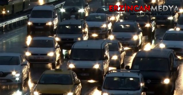 Erzincan’da trafiğe kayıtlı araç sayısı 63 bin 360 oldu