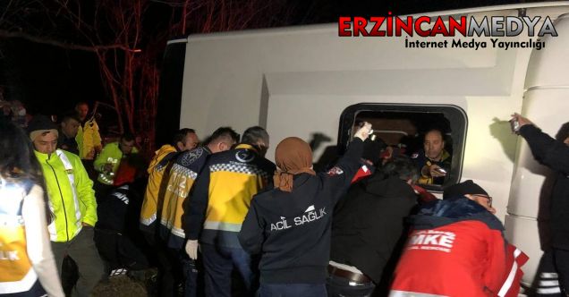 Erzincan’daki otobüs kazasında ölü sayısı 2’e yükseldi