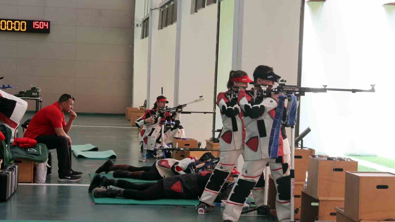 Erzincanlı sporcular, Ateşli Silahlar Türkiye Şampiyonasından dereceyle döndüler