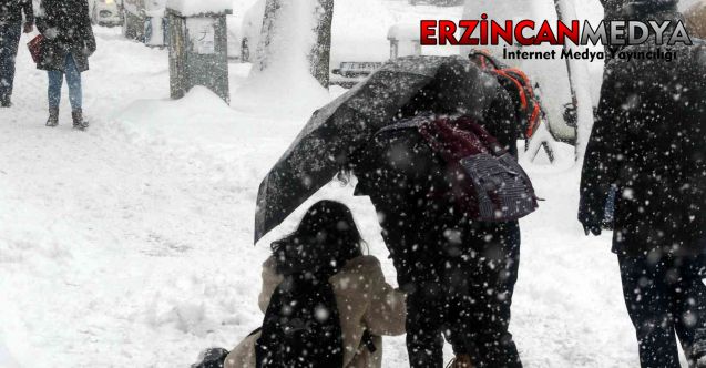 Erzincanlıların kar ve buzla imtihanı