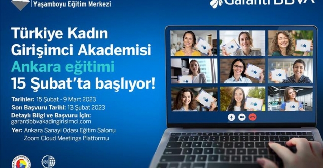 Garanti BBVA ve BÜYEM Türkiye Kadın Girişimci Akademisi’nin Ankara eğitimleri başlıyor
