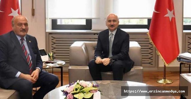 Milletvekili Karaman Bakanlıklarda Erzincan’a Yatırımları Konuştu