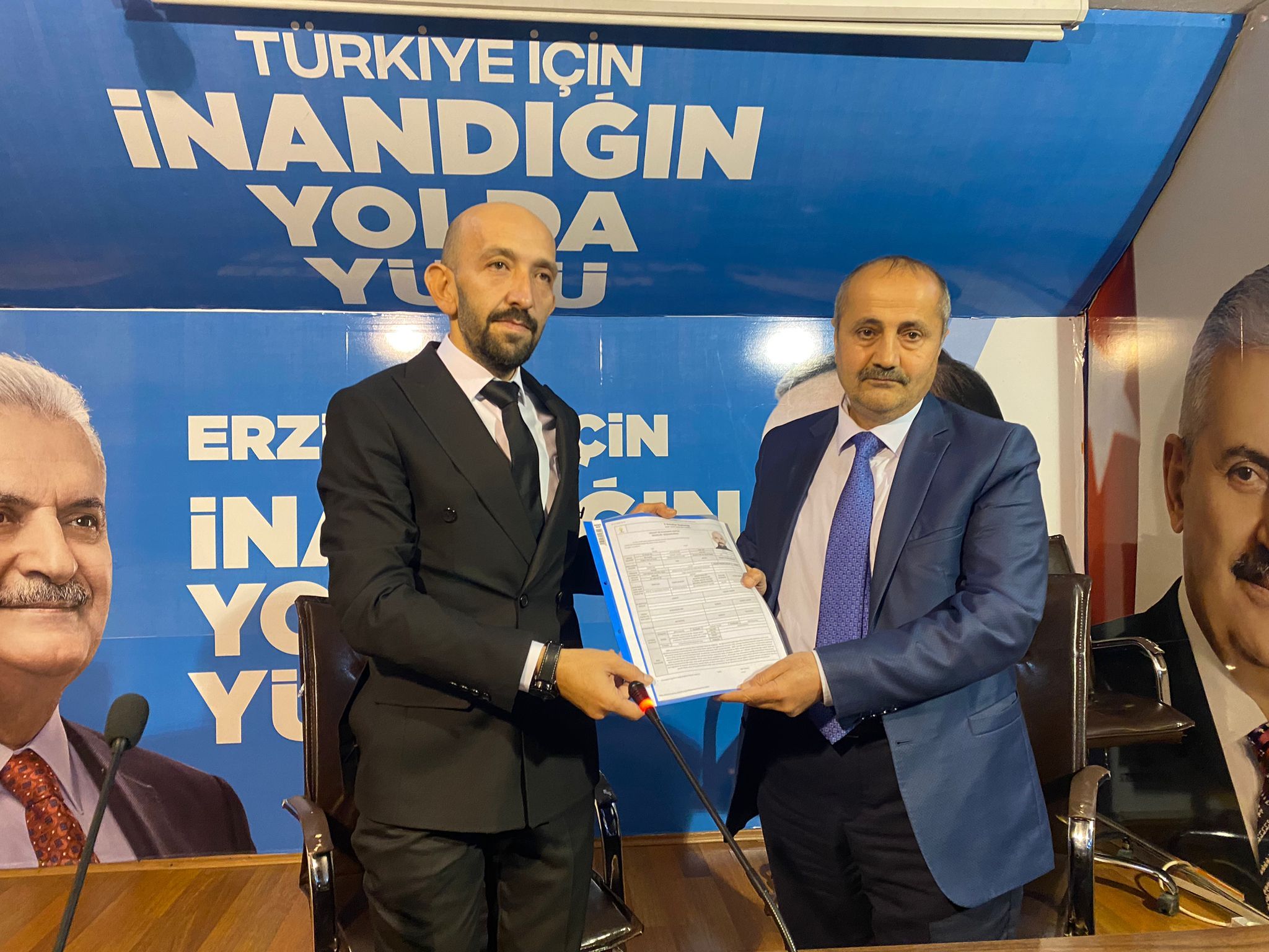 Yıldız, AK Parti’den Erzincan Belediye Başkanlığına aday adaylığını açıkladı