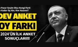 Seçime sayılı günler kala Cumhurbaşkanı Erdoğan’ın masasındaki son ANKET SONUÇLARI açıklandı
