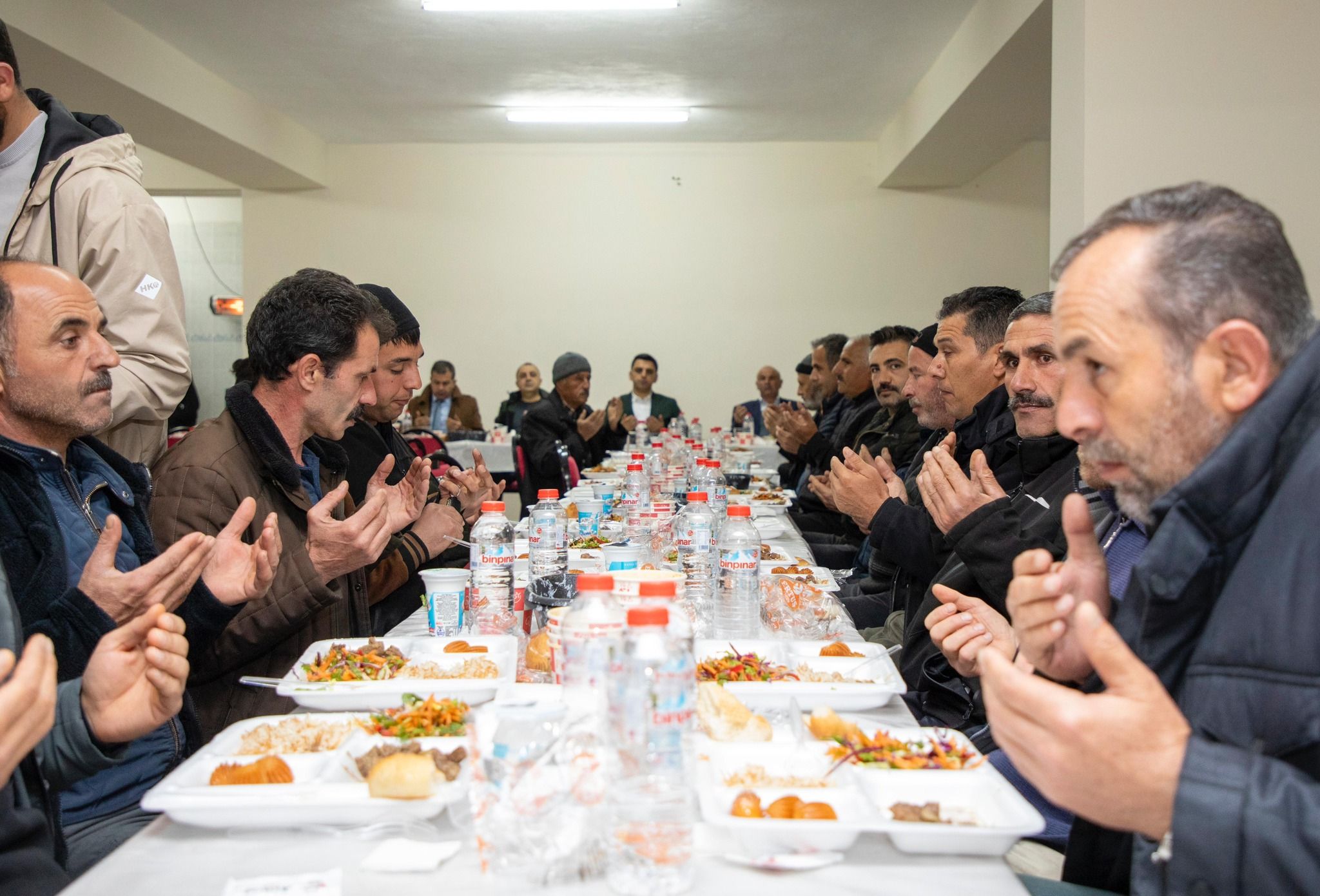 Uluköy köyünde toplu iftar programı düzenlendi