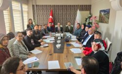 Huzur İçin Erzincan Projesi Bağımlılık Komisyonu toplantısı yapıldı