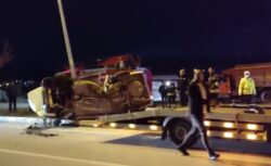 Erzincan’da trafik kazası :2 yaralı