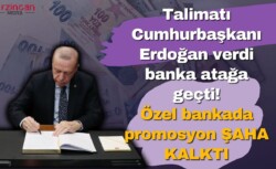 Talimatı Cumhurbaşkanı Erdoğan verdi bir banka daha atağa geçti! Özel bankada promosyon ŞAHA KALKTI