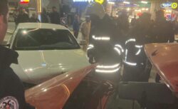 Erzincan’da sıkışmalı trafik kazası