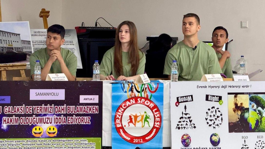 Liseler Arası “Haydi Konuş” Münazara Yarışmasının Çeyrek Finali Yapıldı