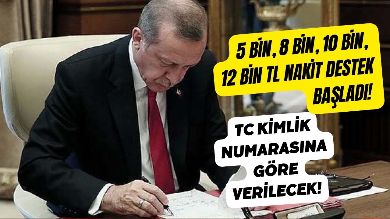 10-15 Temmuz Arası TC Kimlik Numarasına Göre Verilecek! 5 Bin,