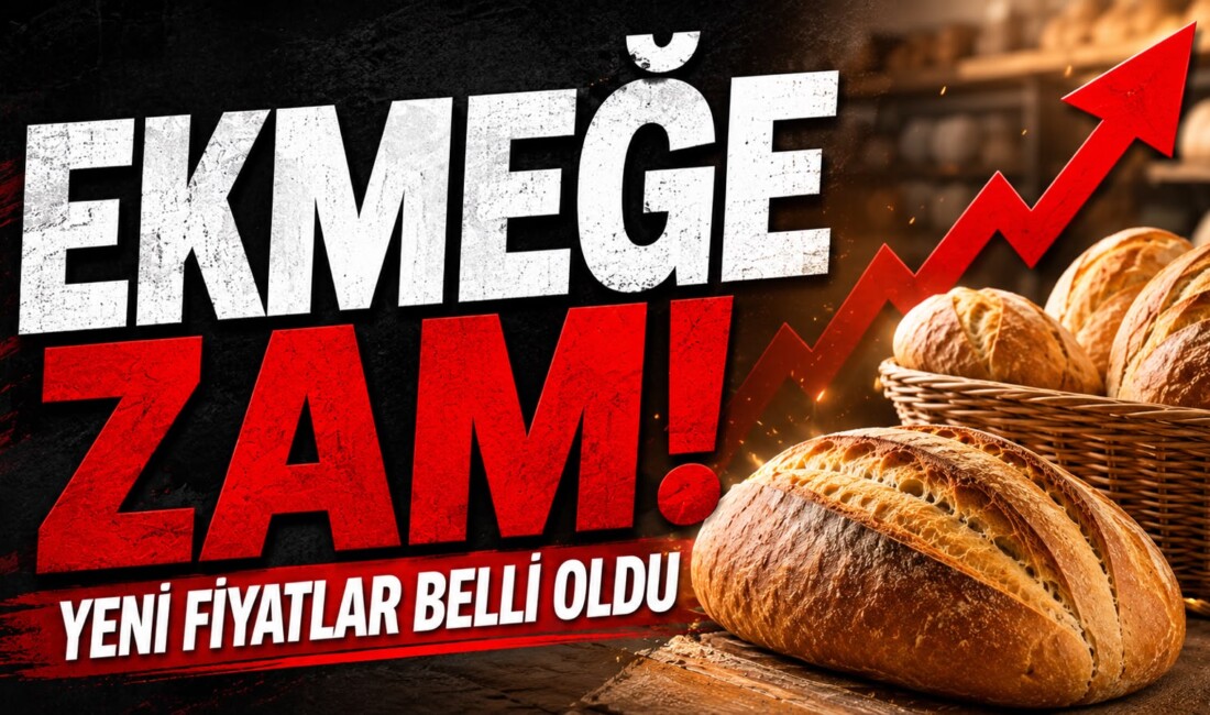 Kent genelindeki fırınlarda uygulamaya konulan yeni tarifeyle birlikte, hem ekmeğin