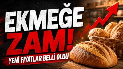 Kent genelindeki fırınlarda uygulamaya konulan yeni tarifeyle birlikte, hem ekmeğin
